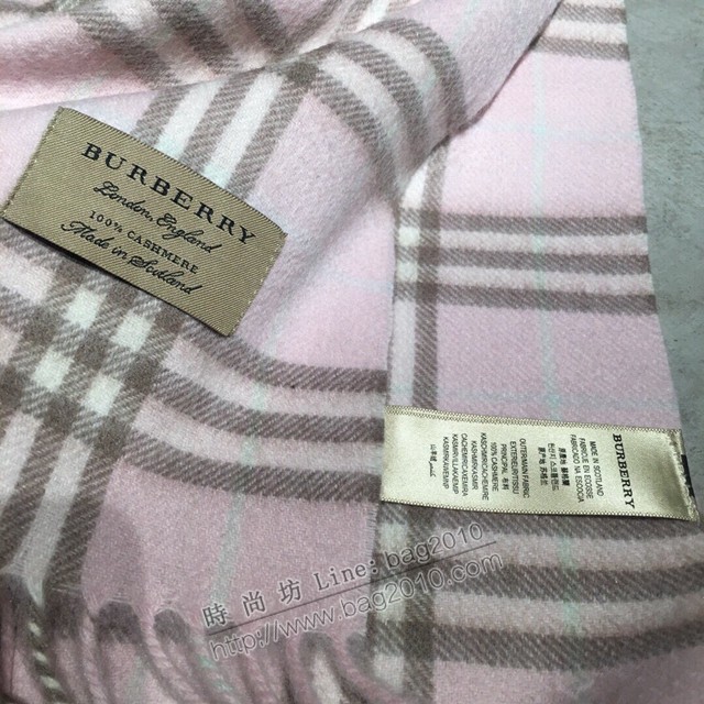 Burberry深度水波紋經典羊絨格子圍巾 巴寶莉2021新款圍巾  mmj1151